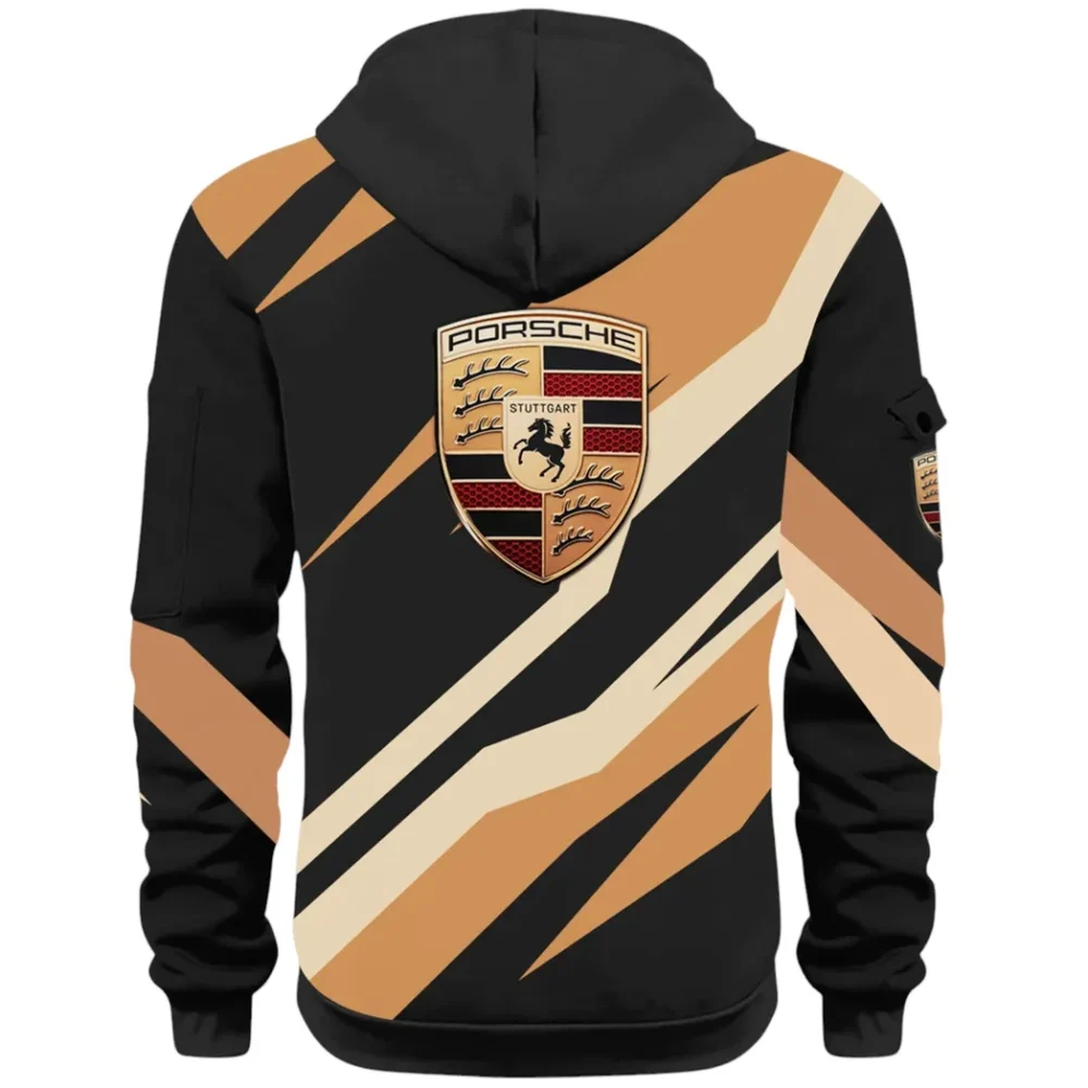 High-Speed Roadster Hoodie Half Zip 3D Print, Sporty Urban Comfort Hoodie CAR514100925151 - Image 4