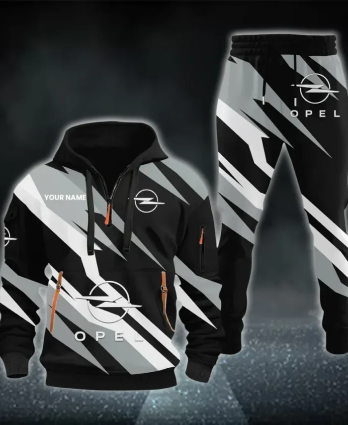 Daily Driver Hoodie Half Zip x Sweatpants Set, Road Warrior 3D Outfit Set CAR514100925153
