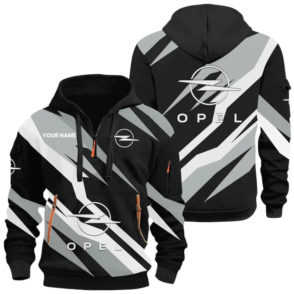 Daily Driver Hoodie Half Zip 3D Print, Everyday Comfortable Hoodie CAR514100925153 - Image 2