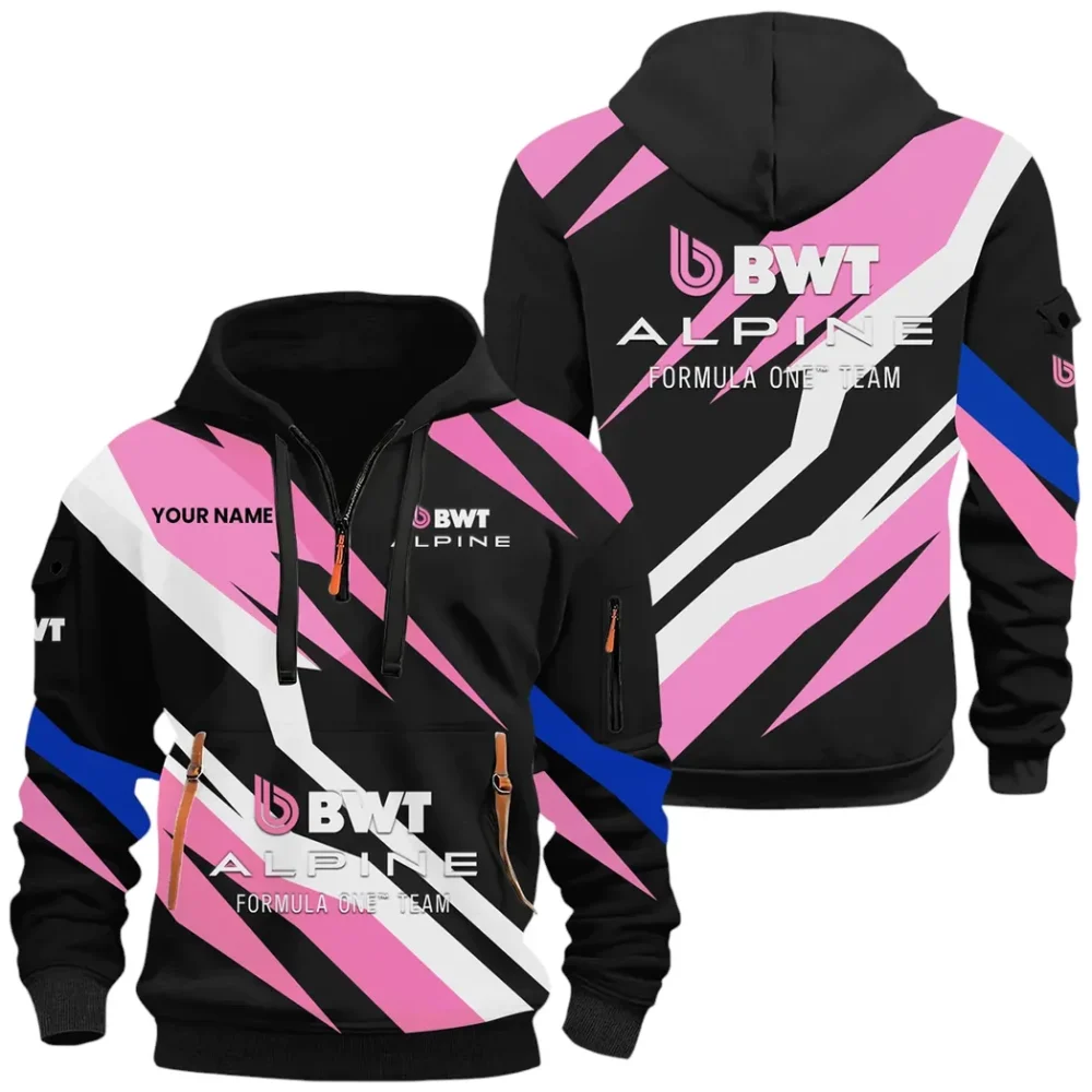 Sports Car Hoodie Half Zip 3D Print, Lightweight & Casual Comfort Hoodie CAR514100925156 - Image 2