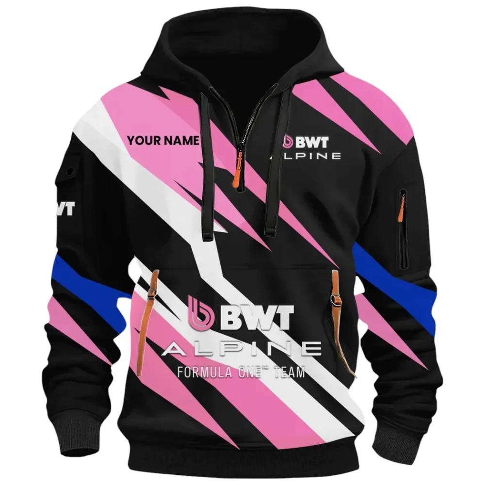 Sports Car Hoodie Half Zip 3D Print, Lightweight & Casual Comfort Hoodie CAR514100925156 - Image 3