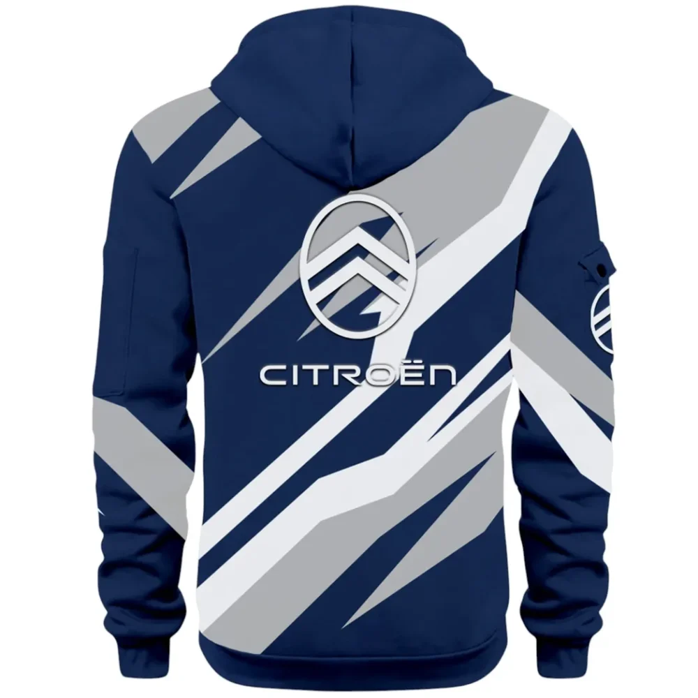 Efficient Vehicle Hoodie Half Zip 3D Print, Sporty Everyday Wear Hoodie CAR514100925157 - Image 4