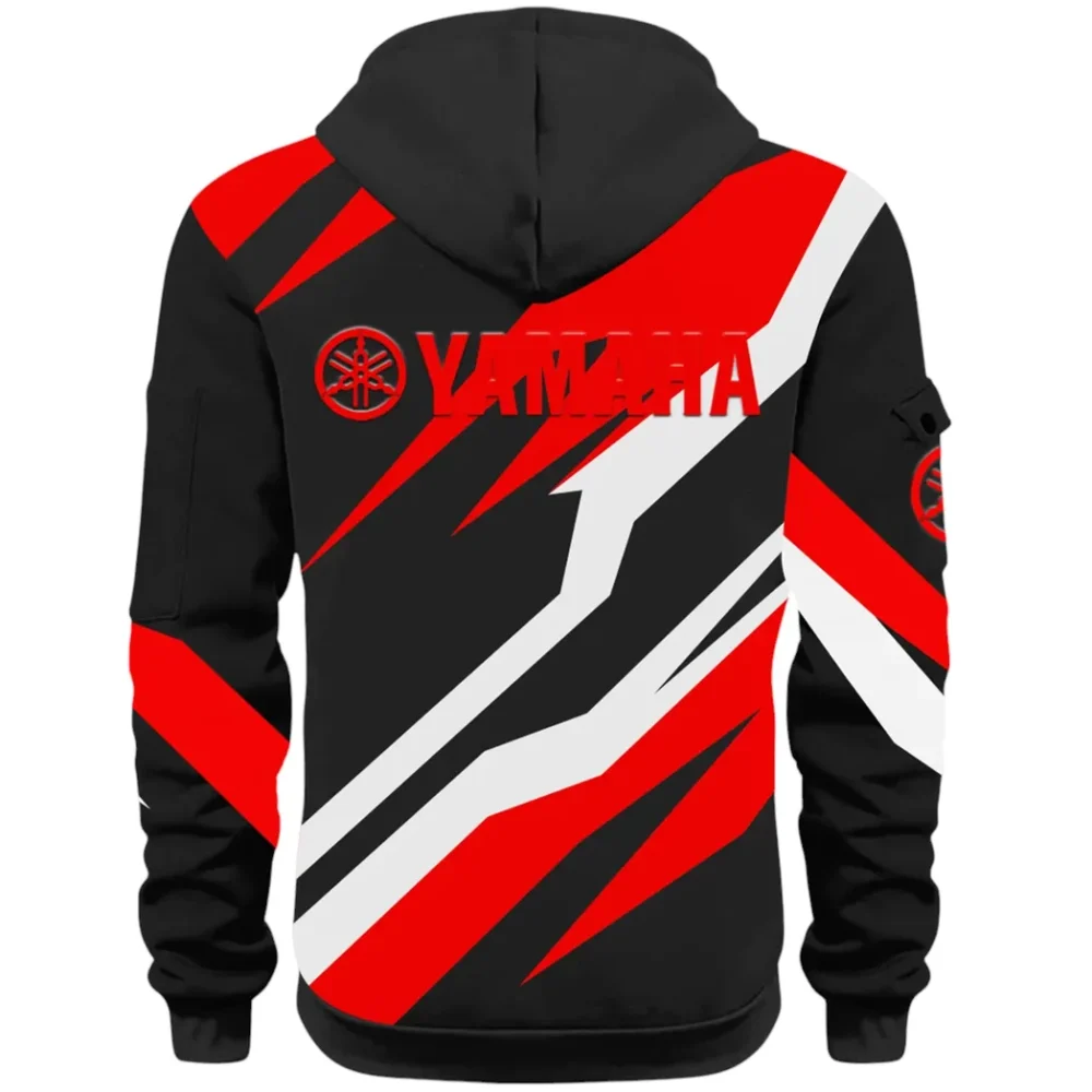 Dual-Sport Bike Hoodie Half Zip 3D Print, Rugged Casual Hoodie CAR514100925158 - Image 4