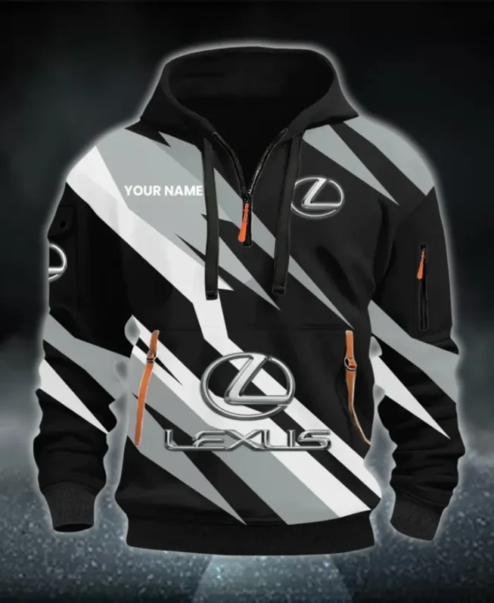 Premium Crossover Hoodie Half Zip 3D Print, Comfortable Street Hoodie CAR514100925159