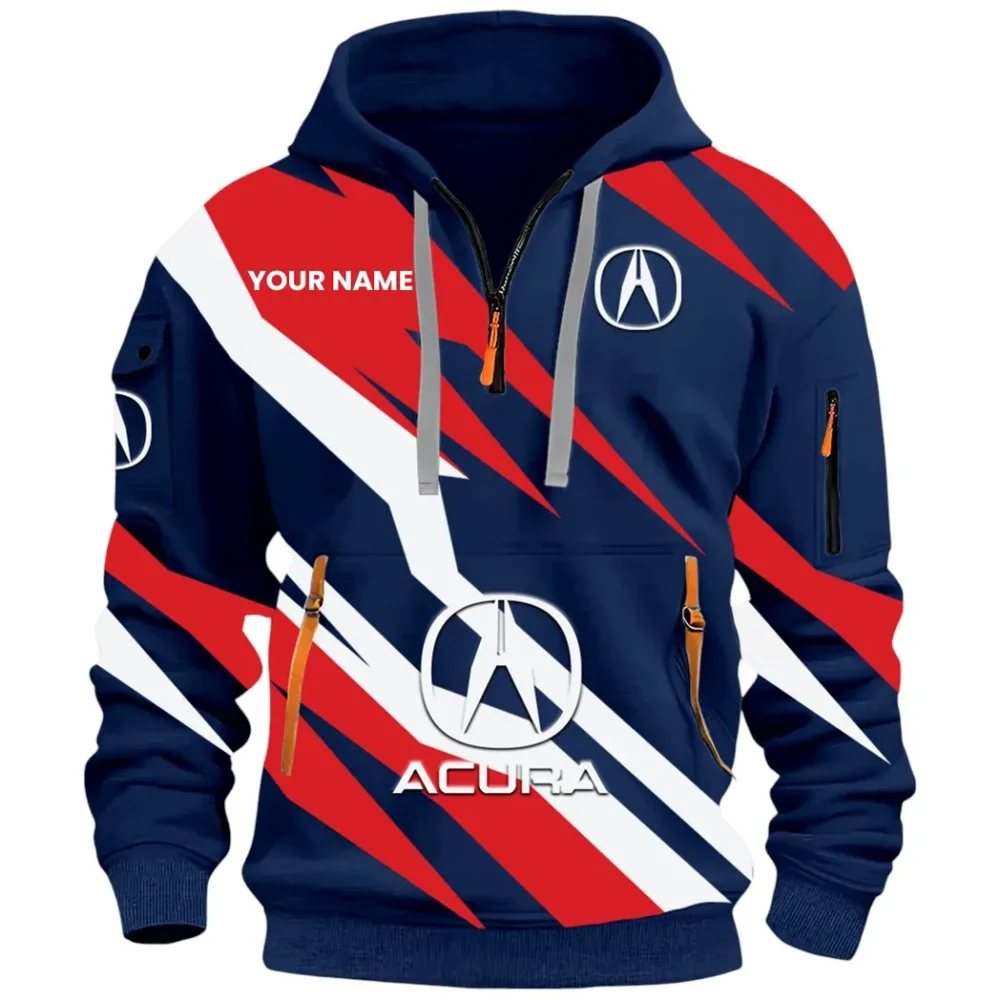 Modern Sports Car Hoodie Half Zip 3D Print, Adventure & Urban Fit Hoodie CAR514100925160 - Image 3