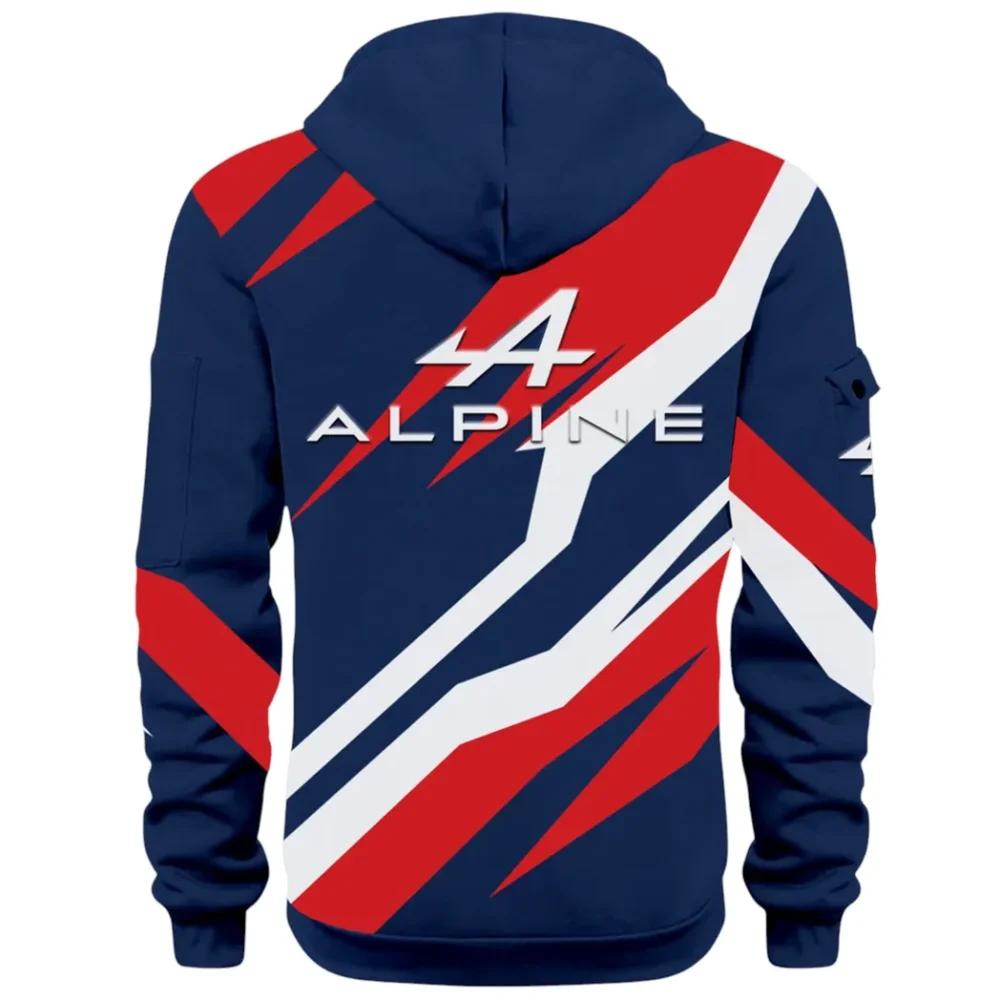 Sports Car Hoodie Half Zip 3D Print, Rugged Sporty Streetwear Hoodie CAR514100925161 - Image 4