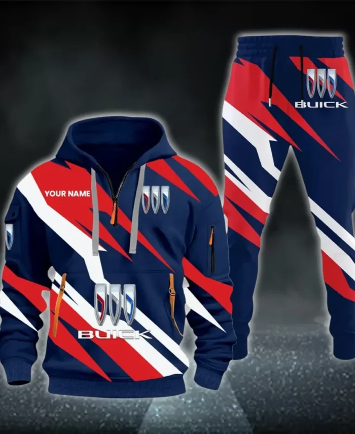 Full-Size Sedan Hoodie Half Zip x Sweatpants Set, Road-Ready Hoodie and Jogger Set CAR514100925162
