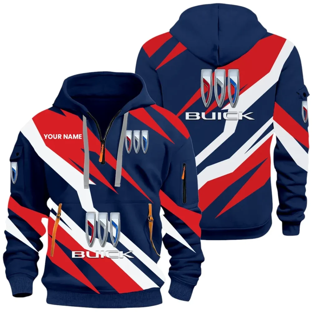 Full-Size Sedan Hoodie Half Zip x Sweatpants Set, Road-Ready Hoodie and Jogger Set CAR514100925162 - Image 3
