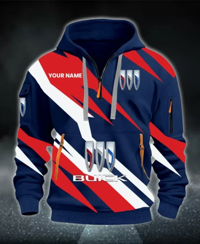 Full-Size Sedan Hoodie Half Zip 3D Print, Comfortable Urban Hoodie CAR514100925162